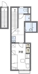 レオパレス雷塚IIの物件間取画像